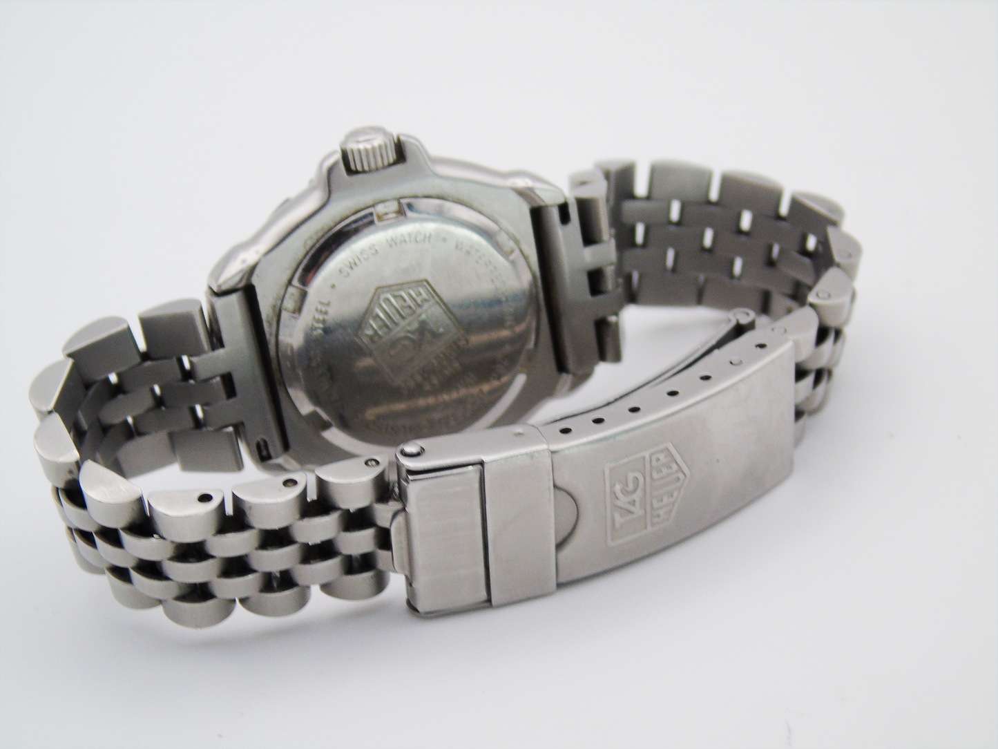 Vintage Tag Heuer Watch Professional Black Bezel Lumi Dial Light up Dial Watch Small 90s Quartz Wristwatch Unique Swiss Watch - Gems Forgotten