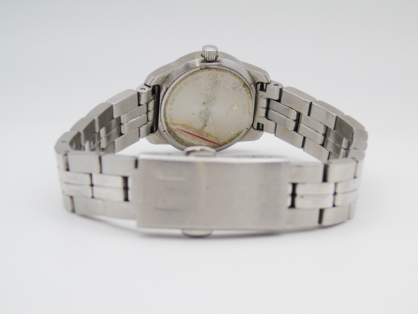 Tissot PR10 Ladies Watch Date FeatureSilver Tone Swiss Quartz Watch Small Wrist Elegant Steel - Gems Forgotten