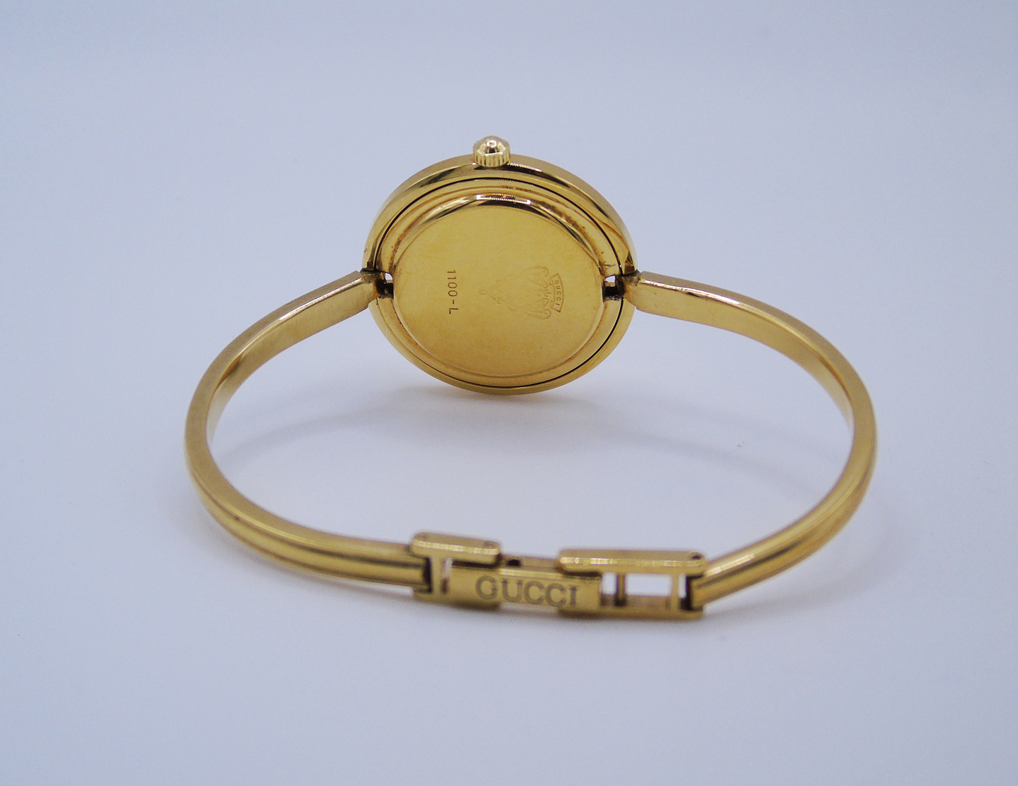 Vintage Gucci Change Bezel Watch – Gold-Plated with 11 Interchangeable Bezels & Box - Gems Forgotten