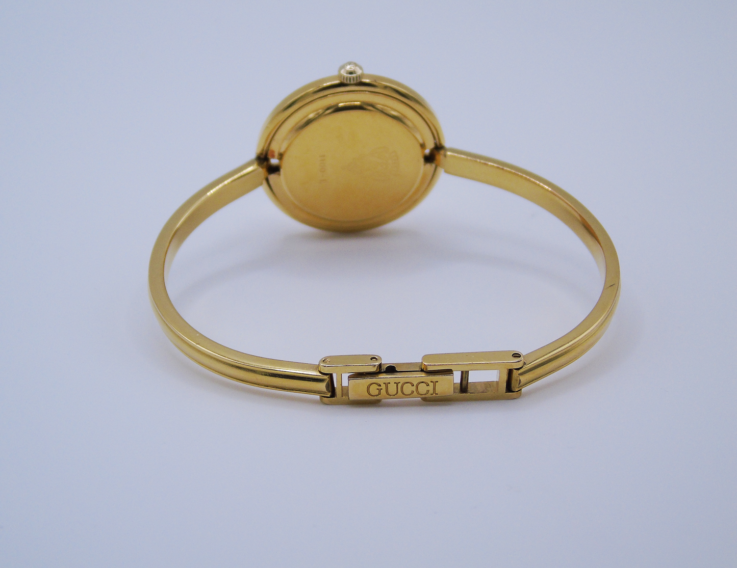 Vintage Gucci Change Bezel Watch – Gold-Plated with 10 Interchangeable Bezels & Box - Gems Forgotten