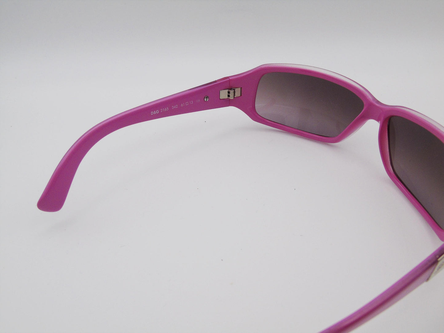 Vintage Dolce and Gabbana Ladies Sunglasses – Pink Frame Retro Shades D&G - Gems Forgotten
