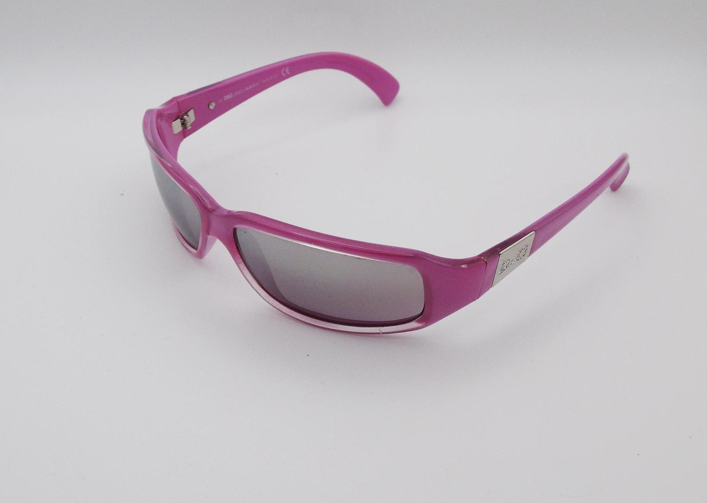 Vintage Dolce and Gabbana Ladies Sunglasses – Pink Frame Retro Shades D&G - Gems Forgotten