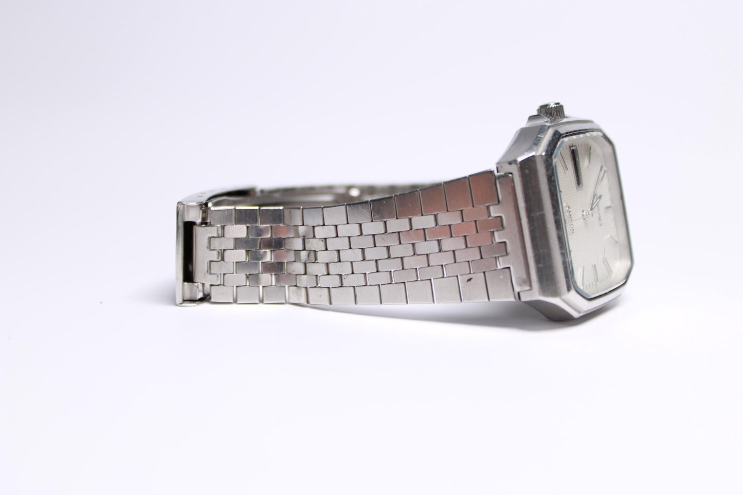 Vintage Seiko Chronos Mens Watch Quartz Day Date Function Japanese Wristwatch - Gems Forgotten