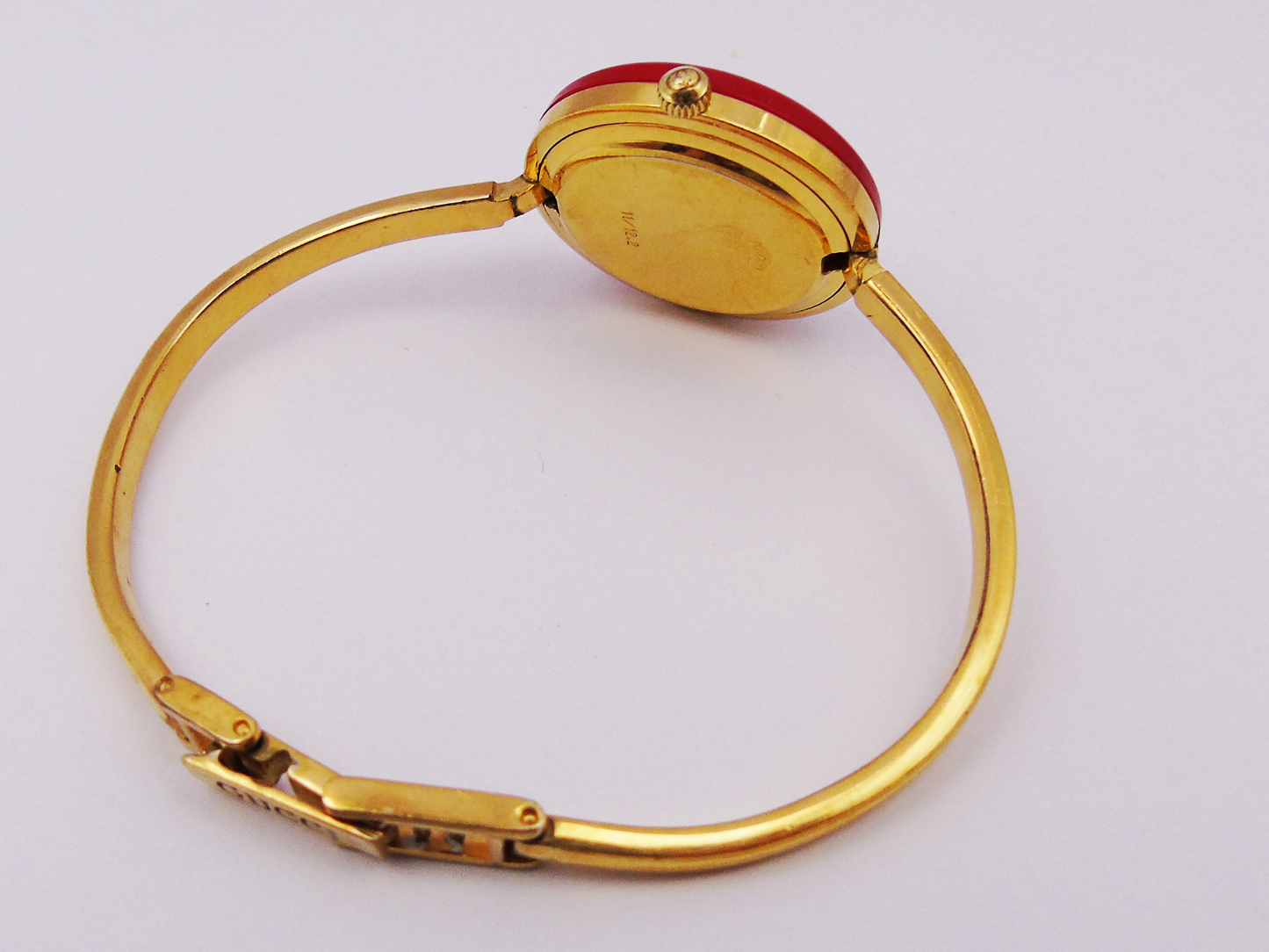 Gucci 1100L Gold Plated Watch - Change Bezel Watch