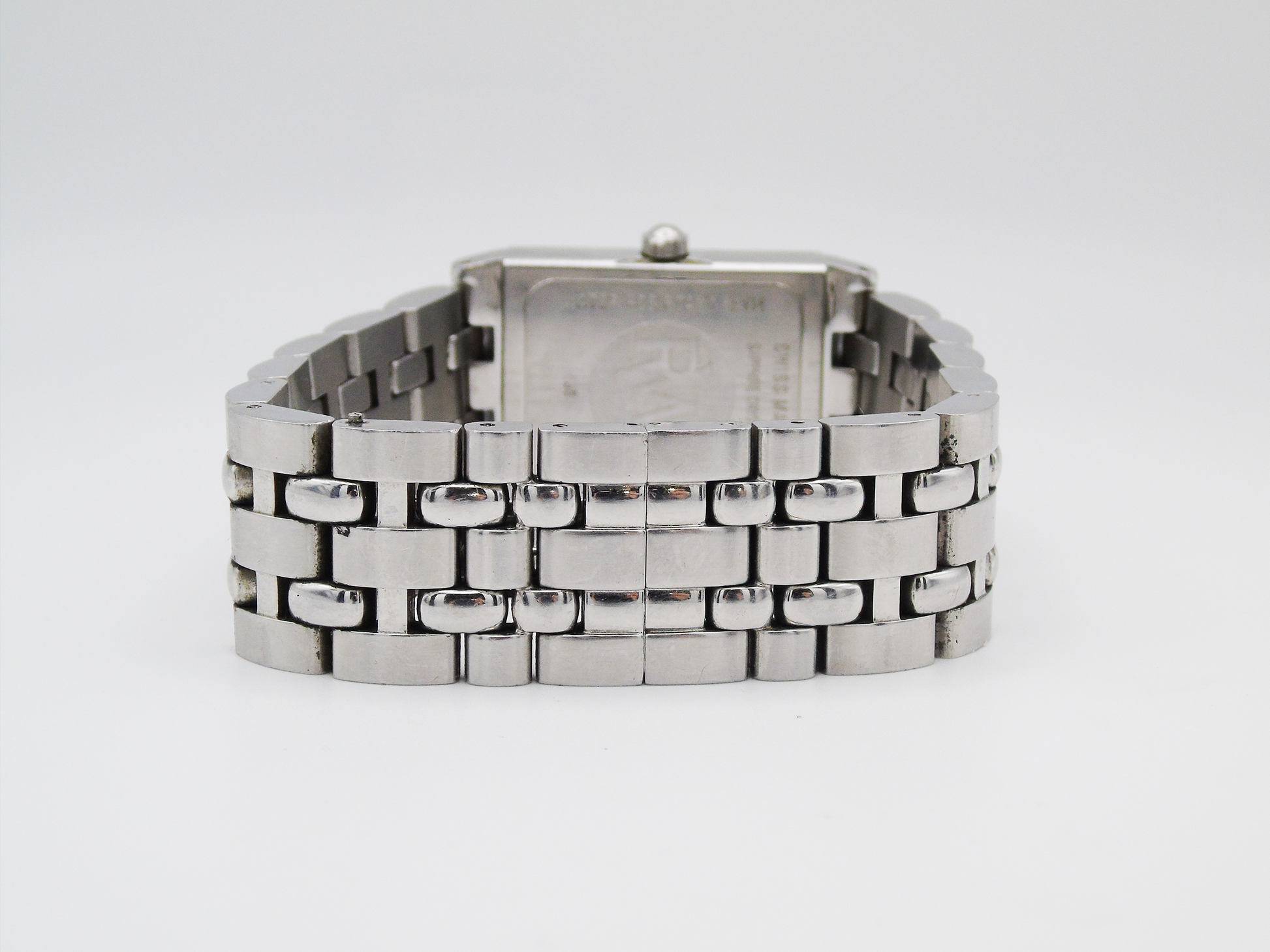 Raymond Weil Mens Tank Watch – Sapphire Crystal, Analogue Display, Great Condition Chunky Watch - Gems Forgotten 