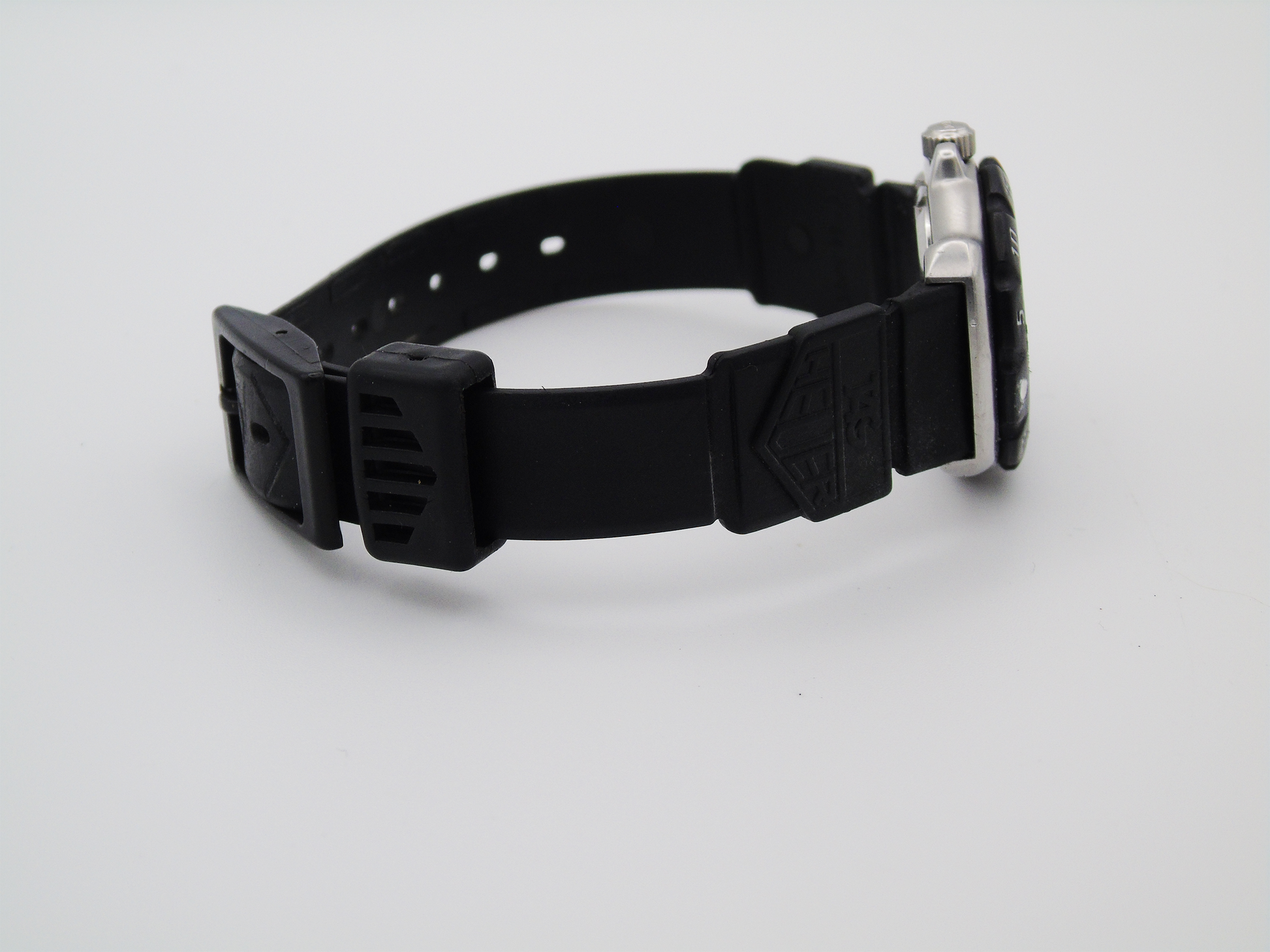 Vintage Tag Heuer Watch Professional Green Black Lumi Hour Markers Watch Small 90s Quartz  Wristwatch Unique Swiss Watch - Gems Forgotten 