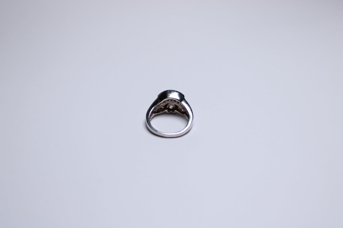Ladies Silver Ring (925) Art Deco - Gems Forgotten 