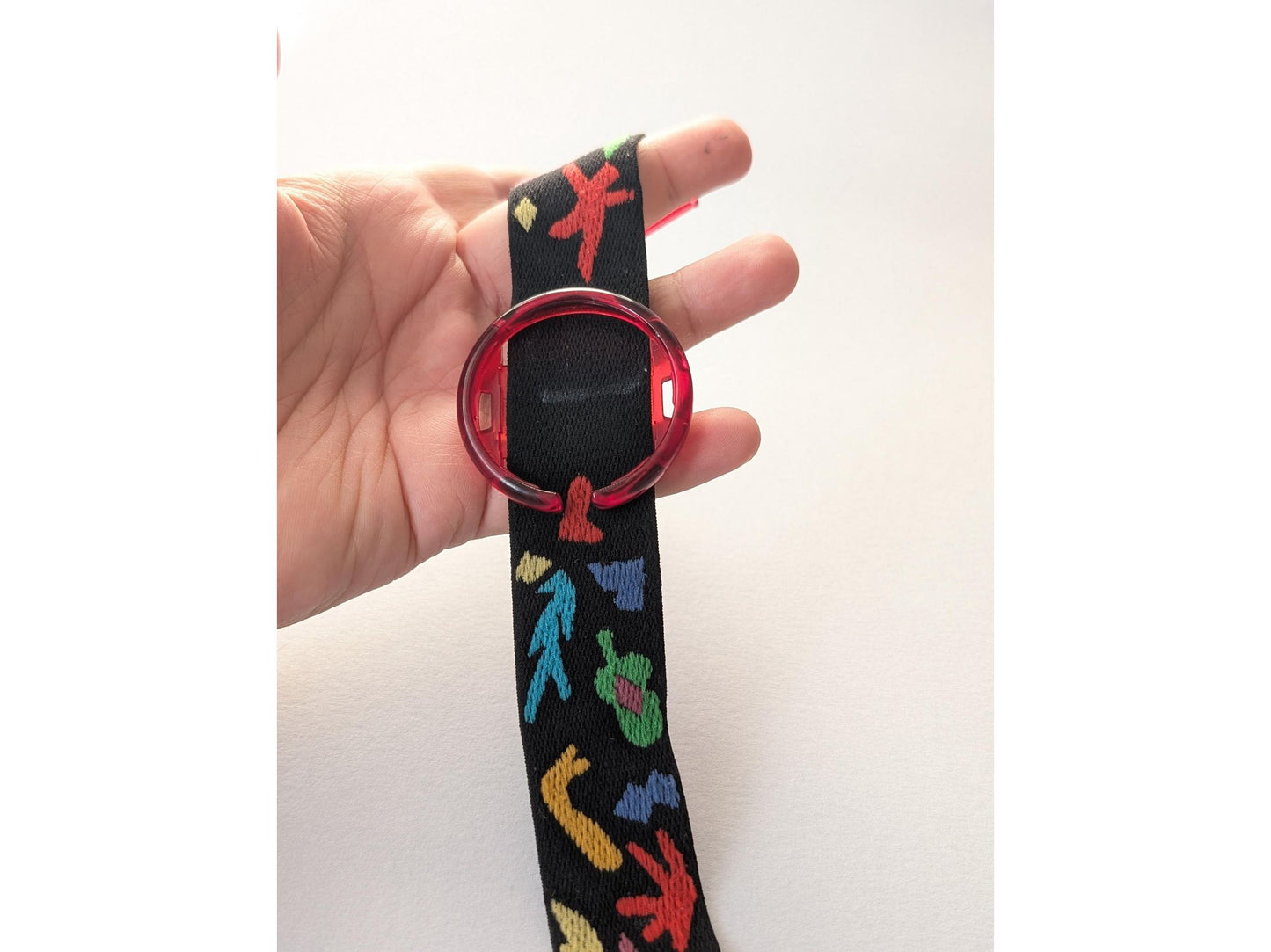 Vintage Tribal Pop Swatch Watch Rare Unique Colourful 90s Watch Quartz Swiss Watch Vintage Retro Fashion - Gems Forgotten 