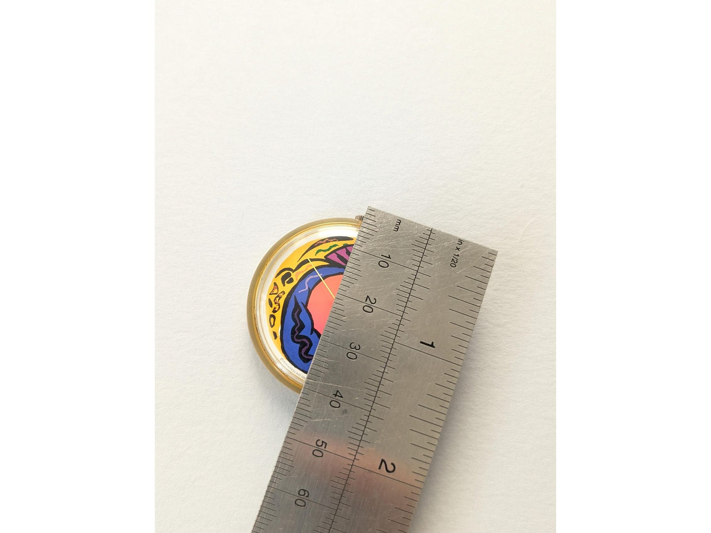 Vintage Tribal Pop Swatch Watch Rare Unique Colourful 90s Watch Quartz Swiss Watch Vintage Retro Fashion - Gems Forgotten 