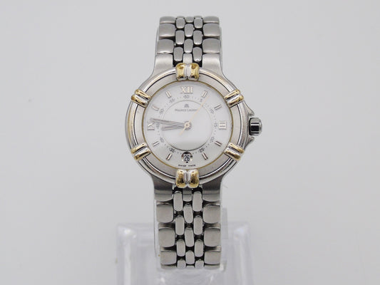 Maurice Lacroix Ladies Two-Tone Watch – Comes with Box & Paper - Gems Forgotten 