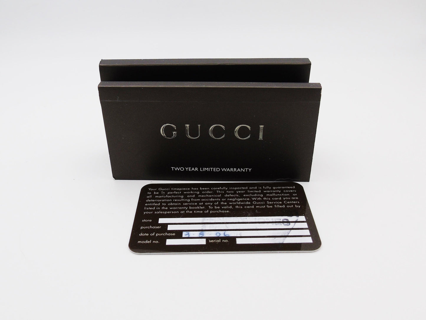 Gucci 1500L Watch with Mother of Pearl Dial (MOP) Comes with Box and Papers  G52