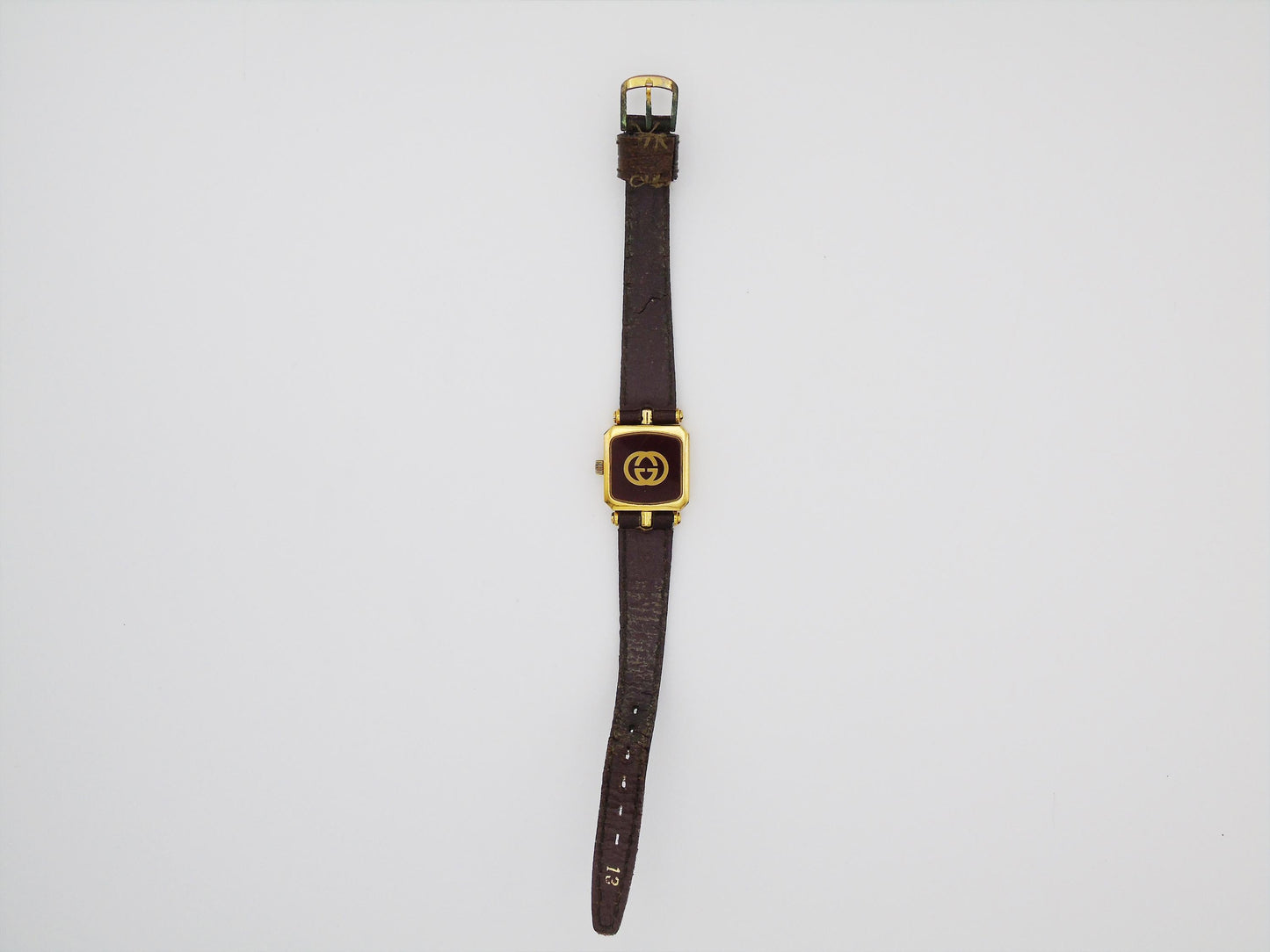 Vintage Gucci Sherry Line Square Quartz Watch Swiss movement Elegant Designer Gift G54