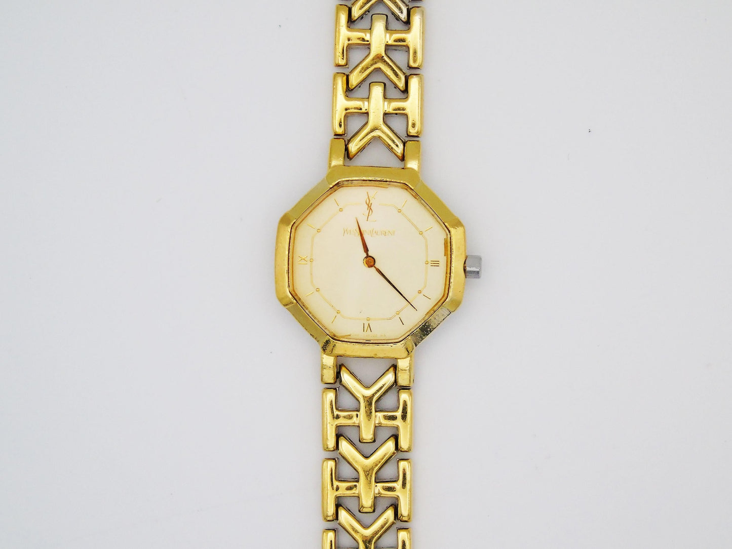 Yves Saint Laurent Gold Plated Watch