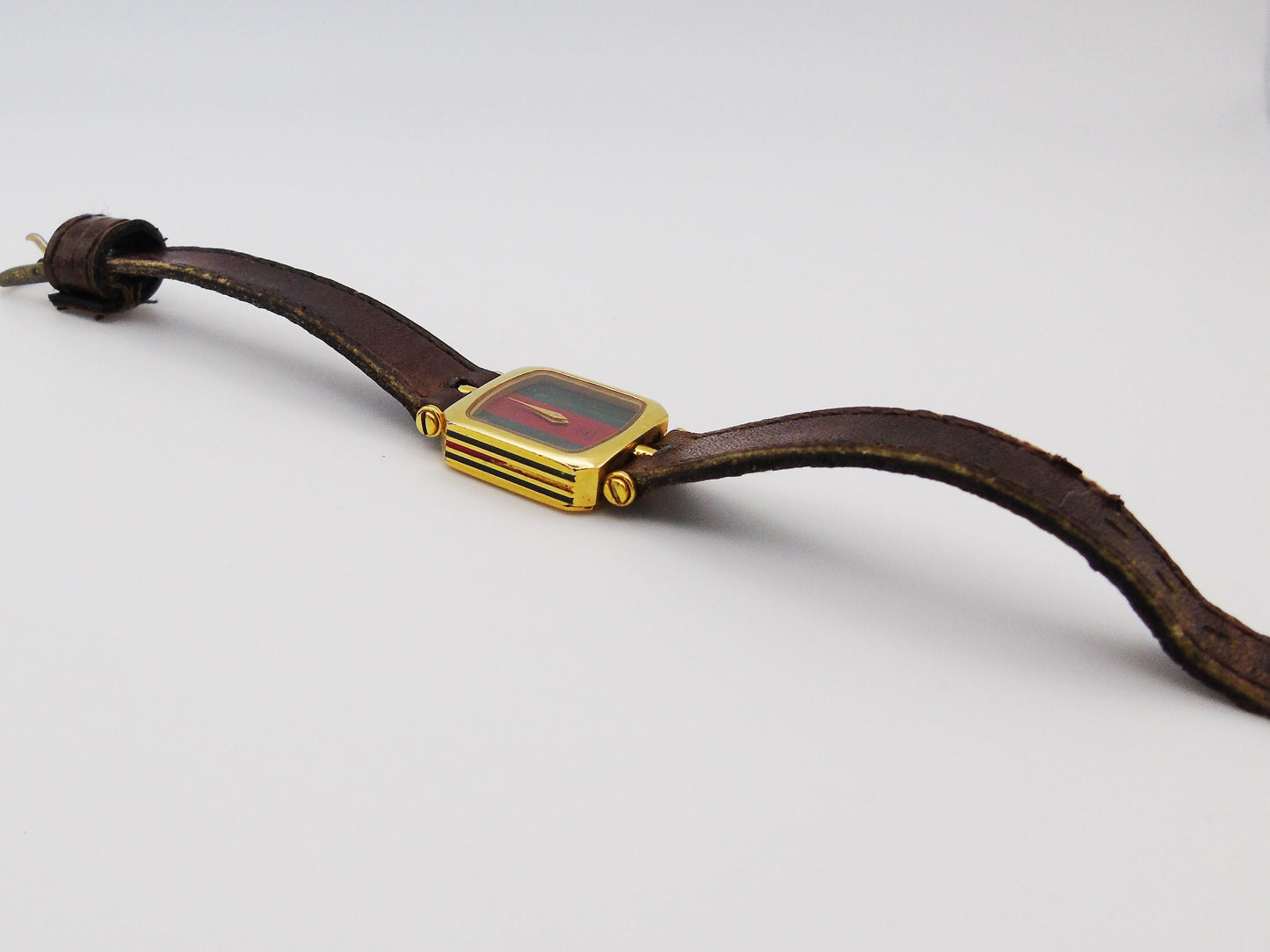 Vintage Gucci Sherry Line Square Quartz Watch Swiss movement Elegant Designer Gift G54