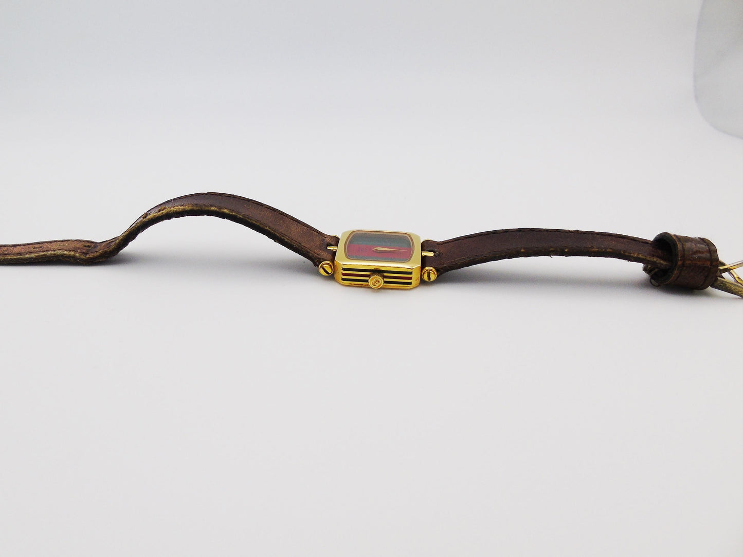 Vintage Gucci Sherry Line Square Quartz Watch Swiss movement Elegant Designer Gift G54