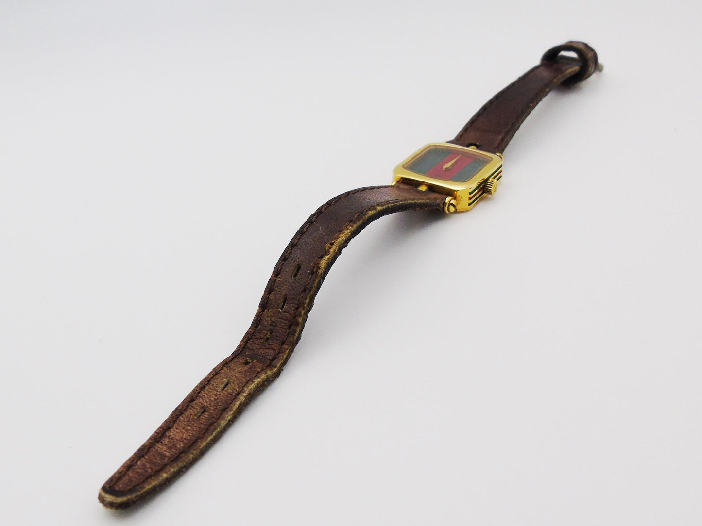 Vintage Gucci Sherry Line Square Quartz Watch Swiss movement Elegant Designer Gift G54