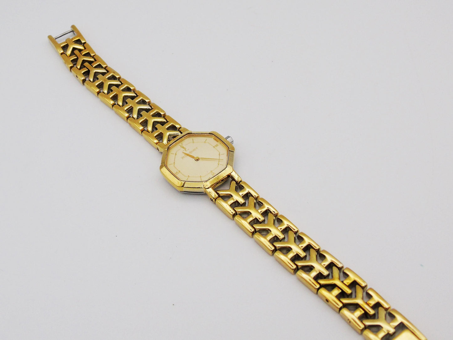 Yves Saint Laurent Gold Plated Watch