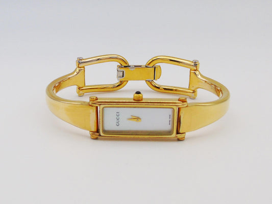 Gucci 1500L Watch with Mother of Pearl Dial (MOP) - G49 - Gems Forgotten 