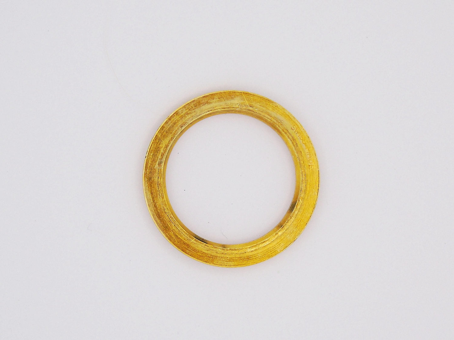 Gucci Diamondcut Gold Bezel - Bezel Only for Gucci Bezel Watch 1100L and 11/12 Models