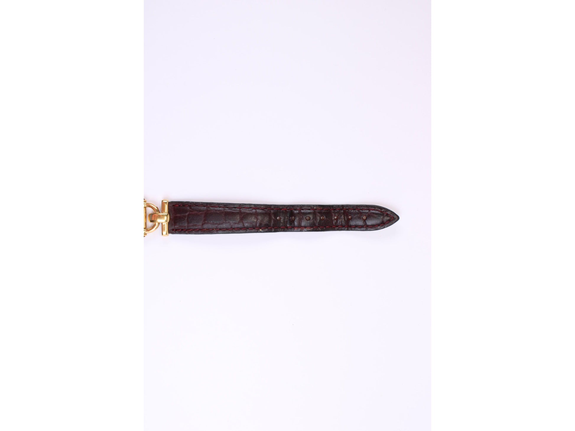 Gucci 6300L Watch - Horsebit Collection Gold Plated MOP Dial Quartz Working (Mother of Pearl ) - Gems Forgotten 