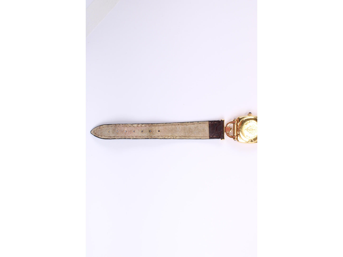Gucci 6300L Watch - Horsebit Collection Gold Plated MOP Dial Quartz Working (Mother of Pearl ) - Gems Forgotten 