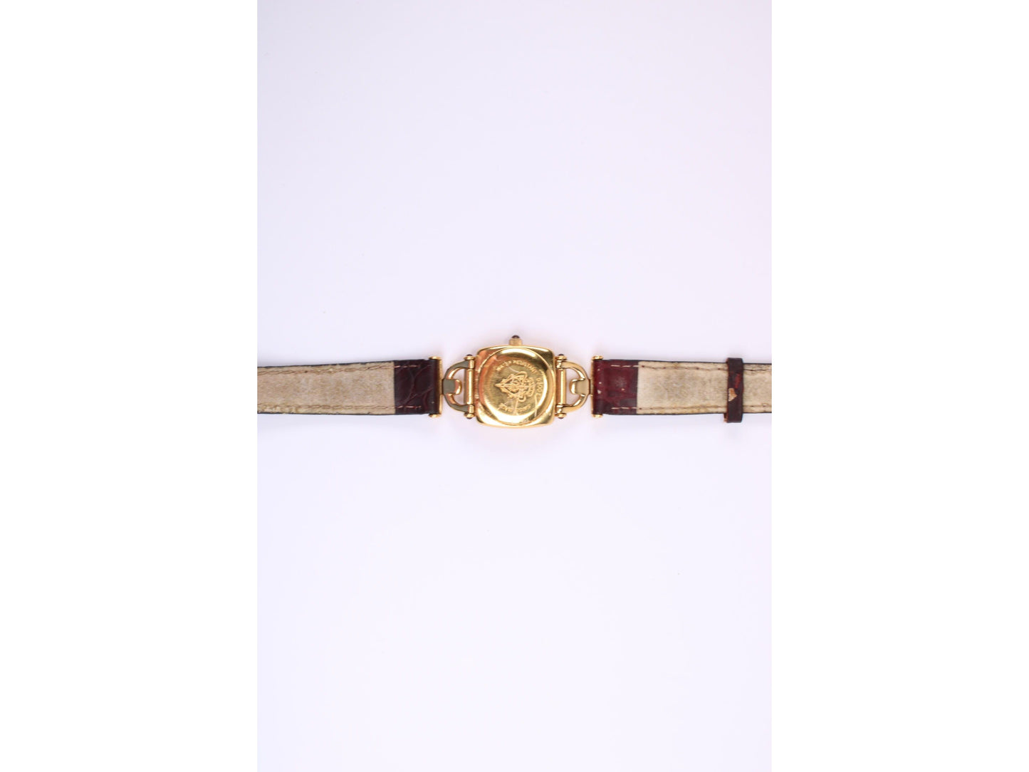 Gucci 6300L Watch - Horsebit Collection Gold Plated MOP Dial Quartz Working (Mother of Pearl ) - Gems Forgotten 