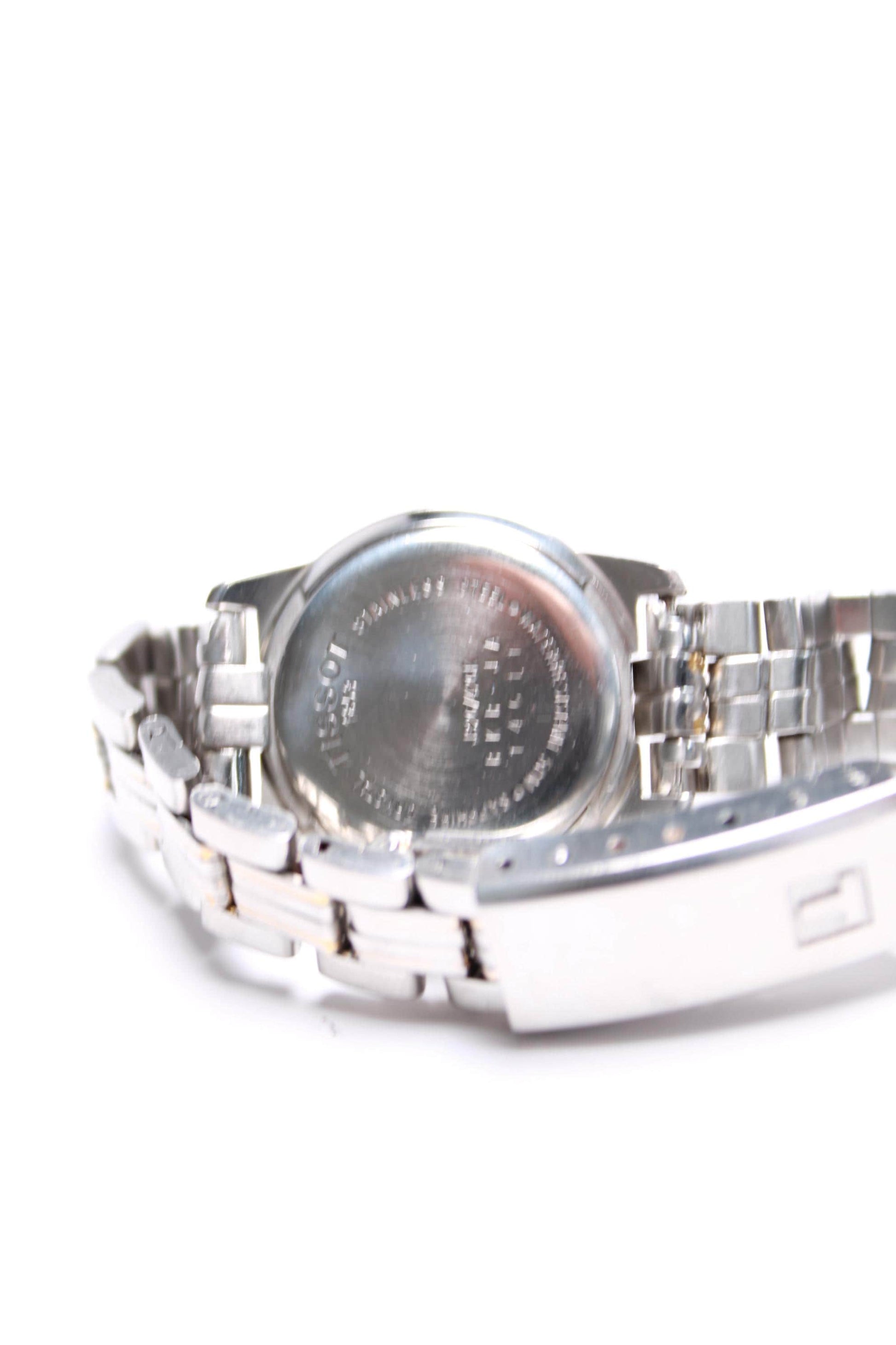 Vintage Tissot Classic Watch - PR50 with White Dial Swiss Ladies Quuartz Wristwatch - Gems Forgotten 