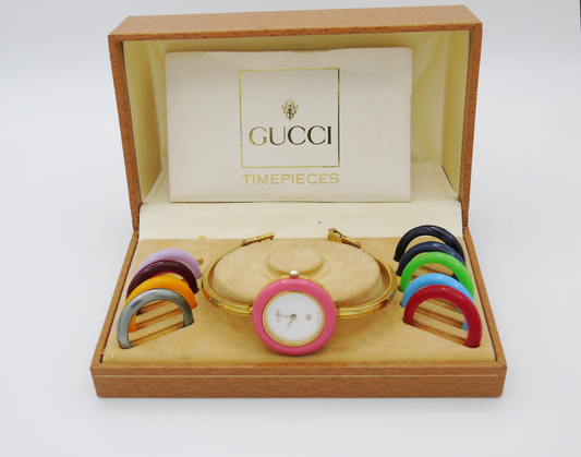 intage Gucci Change Bezel Watch