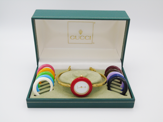 Vintage Gucci Change Bezel Watch