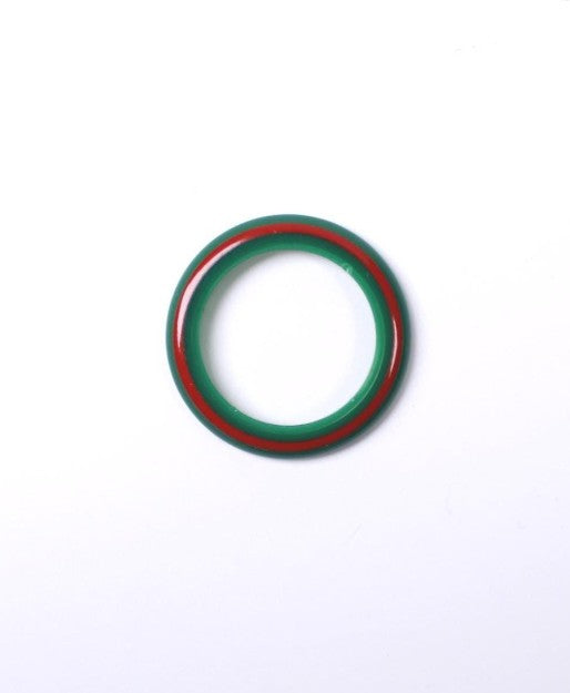 Gucci Sherry Bezel (Red and Green Striped) - Gems Forgotten 